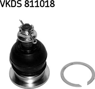 SKF VKDS 811018 - Шаровая опора, несущий / направляющий шарнир unicars.by