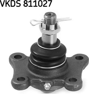 SKF VKDS 811027 - Шаровая опора, несущий / направляющий шарнир unicars.by