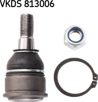 SKF VKDS 813006 - Шаровая опора, несущий / направляющий шарнир unicars.by