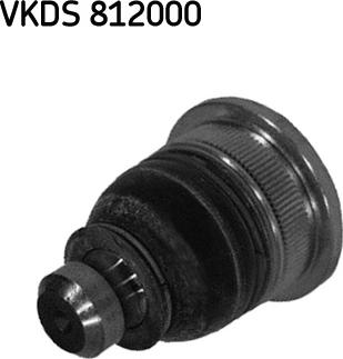 SKF VKDS 812000 - Шаровая опора, несущий / направляющий шарнир unicars.by