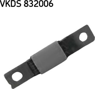 SKF VKDS 832006 - Сайлентблок, рычаг подвески колеса unicars.by