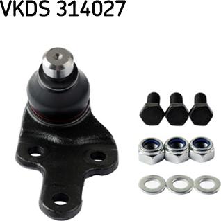 SKF VKDS 314027 - Шаровая опора, несущий / направляющий шарнир unicars.by