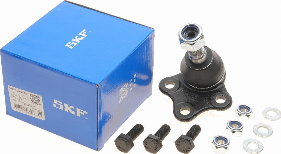 SKF VKDS 316005 - Шаровая опора, несущий / направляющий шарнир unicars.by