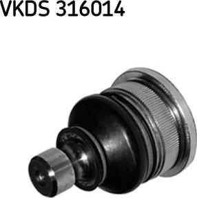 SKF VKDS 316014 - Шаровая опора, несущий / направляющий шарнир unicars.by