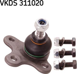 SKF VKDS 311020 - Шаровая опора, несущий / направляющий шарнир unicars.by