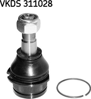 SKF VKDS 311028 - Шаровая опора, несущий / направляющий шарнир unicars.by