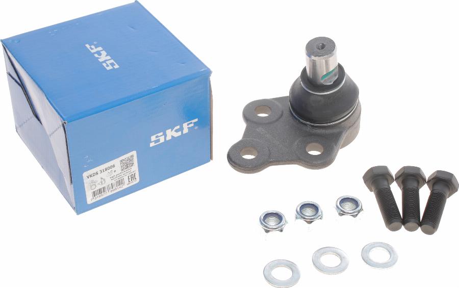 SKF VKDS 318006 - Шаровая опора, несущий / направляющий шарнир unicars.by