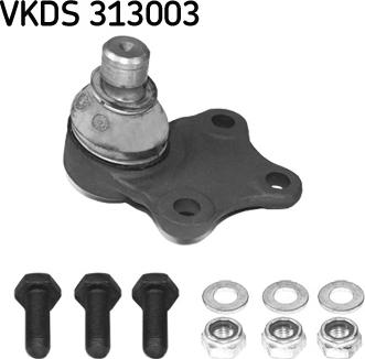 SKF VKDS 313003 - Шаровая опора, несущий / направляющий шарнир unicars.by