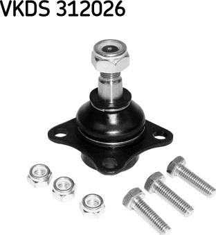 SKF VKDS 312026 - Шаровая опора, несущий / направляющий шарнир unicars.by