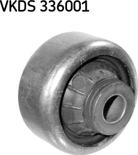 SKF VKDS 336001 - Сайлентблок, рычаг подвески колеса unicars.by