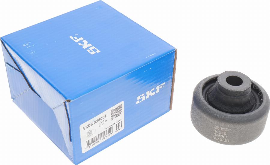 SKF VKDS 336001 - Сайлентблок, рычаг подвески колеса unicars.by