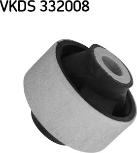 SKF VKDS 332008 - Сайлентблок, рычаг подвески колеса unicars.by