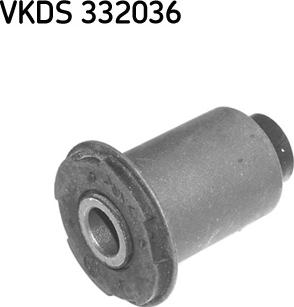 SKF VKDS 332036 - Сайлентблок, рычаг подвески колеса unicars.by