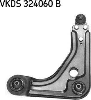 SKF VKDS 324060 B - Рычаг подвески колеса unicars.by