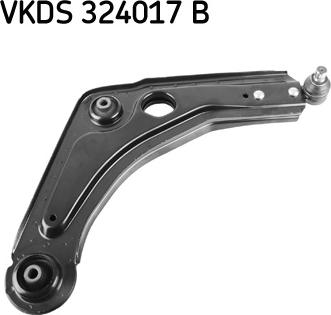 SKF VKDS 324017 B - Рычаг подвески колеса unicars.by