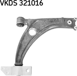 SKF VKDS 321016 - Рычаг подвески колеса unicars.by