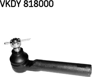 SKF VKDY 818000 - Наконечник рулевой тяги, шарнир unicars.by