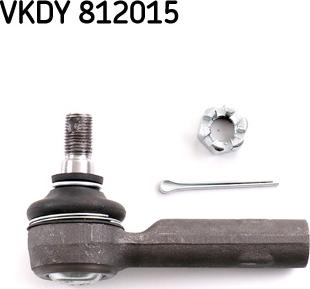 SKF VKDY 812015 - Наконечник рулевой тяги, шарнир unicars.by