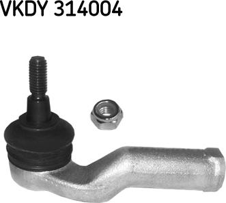 SKF VKDY 314004 - Наконечник рулевой тяги, шарнир unicars.by