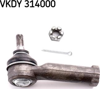 SKF VKDY 314000 - Наконечник рулевой тяги, шарнир unicars.by