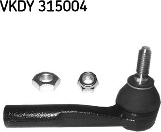 SKF VKDY 315004 - Наконечник рулевой тяги, шарнир unicars.by