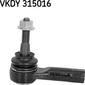 SKF VKDY 315016 - Наконечник рулевой тяги, шарнир unicars.by