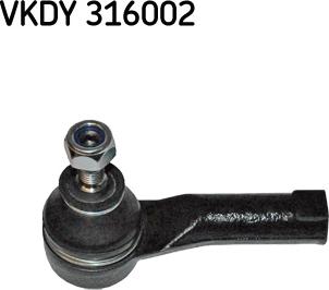 SKF VKDY 316002 - Наконечник рулевой тяги, шарнир unicars.by