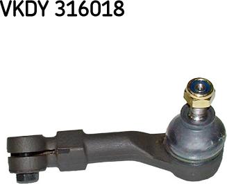 SKF VKDY 316018 - Наконечник рулевой тяги, шарнир unicars.by