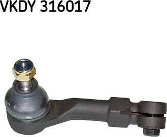 SKF VKDY 316017 - Наконечник рулевой тяги, шарнир unicars.by