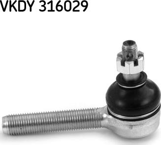 SKF VKDY 316029 - Наконечник рулевой тяги, шарнир unicars.by