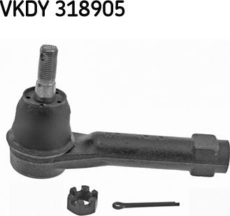 SKF VKDY 318905 - Наконечник рулевой тяги, шарнир unicars.by