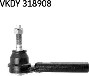 SKF VKDY 318908 - Наконечник рулевой тяги, шарнир unicars.by