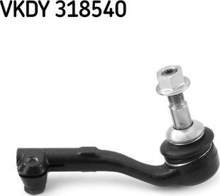 SKF VKDY 318540 - Наконечник рулевой тяги, шарнир unicars.by