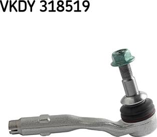 SKF VKDY 318519 - Наконечник рулевой тяги, шарнир unicars.by