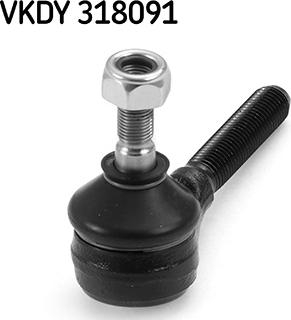 SKF VKDY 318091 - Наконечник рулевой тяги, шарнир unicars.by