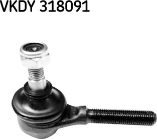 SKF VKDY 318091 - Наконечник рулевой тяги, шарнир unicars.by