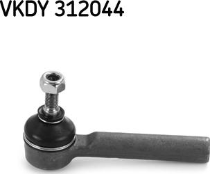 SKF VKDY 312044 - Наконечник рулевой тяги, шарнир unicars.by