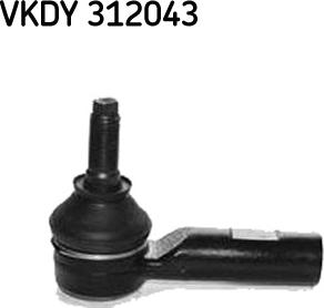 SKF VKDY 312043 - Наконечник рулевой тяги, шарнир unicars.by