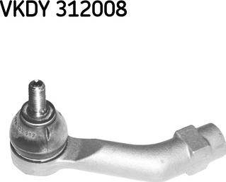 SKF VKDY 312008 - Наконечник рулевой тяги, шарнир unicars.by