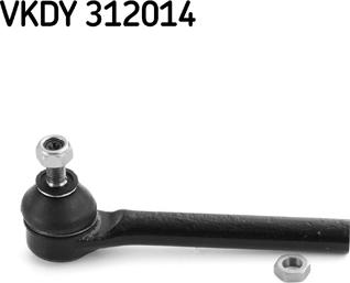 SKF VKDY 312014 - Наконечник рулевой тяги, шарнир unicars.by