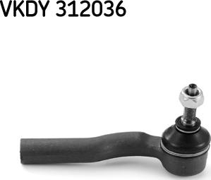 SKF VKDY 312036 - Наконечник рулевой тяги, шарнир unicars.by