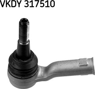 SKF VKDY 317510 - Наконечник рулевой тяги, шарнир unicars.by