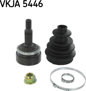 SKF VKJA 5446 - Шарнирный комплект, ШРУС, приводной вал unicars.by