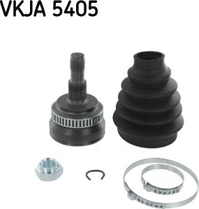 SKF VKJA 5405 - Шарнирный комплект, ШРУС, приводной вал unicars.by