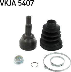 SKF VKJA 5407 - Шарнирный комплект, ШРУС, приводной вал unicars.by