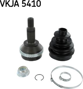 SKF VKJA 5410 - Шарнирный комплект, ШРУС, приводной вал unicars.by