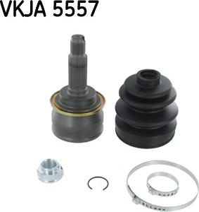 SKF VKJA 5557 - Шарнирный комплект, ШРУС, приводной вал unicars.by