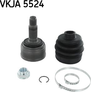 SKF VKJA 5524 - Шарнирный комплект, ШРУС, приводной вал unicars.by