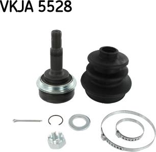 SKF VKJA 5528 - Шарнирный комплект, ШРУС, приводной вал unicars.by