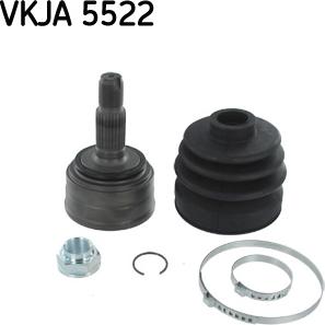 SKF VKJA 5522 - Шарнирный комплект, ШРУС, приводной вал unicars.by